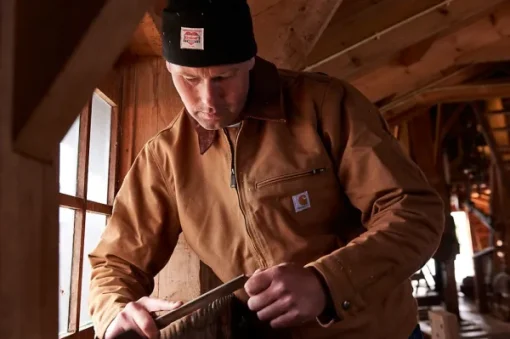Carhartt Workwear Carhartt Duck Detroit Jacket takki, Carhartt® Brown New