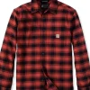 Carhartt Workwear Carhartt Flannel L/S Plaid Shirt flanellipaita, punainen Discount