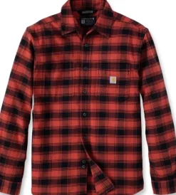 Carhartt Workwear Carhartt Flannel L/S Plaid Shirt flanellipaita, punainen Discount