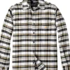 Carhartt Flannel L/S Plaid Shirt paita, Malt-Carhartt Workwear Fashion