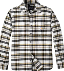 Carhartt Flannel L/S Plaid Shirt paita, Malt-Carhartt Workwear Fashion