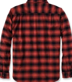 Carhartt Workwear Carhartt Flannel L/S Plaid Shirt flanellipaita, punainen Discount