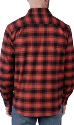 Carhartt Workwear Carhartt Flannel L/S Plaid Shirt flanellipaita, punainen Discount