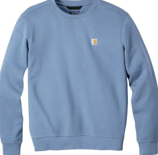 Carhartt French Terry Crewneck Sweatshirt naisten pusero, Thundercloud-Carhartt Workwear Outlet