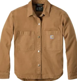 Carhartt Heavyweight Duck Overshirt naisten paita, Carhartt® Brown-Carhartt Workwear Discount