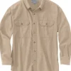 Carhartt Workwear Carhartt Loose Chambray L/S Shirt paita, Dark Tan Chambray Discount