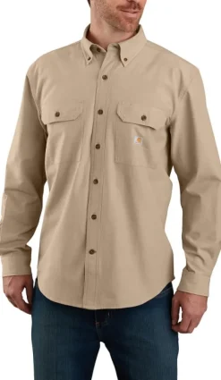 Carhartt Workwear Carhartt Loose Chambray L/S Shirt paita, Dark Tan Chambray Discount