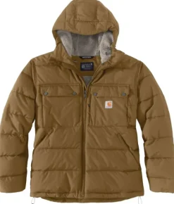 Carhartt Workwear Carhartt Loose Fit Midweight Insulated Jacket takki, Oak Brown Outlet