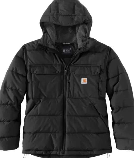 Carhartt Loose Fit Midweight Insulated Jacket takki, musta-Carhartt Workwear Best