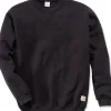 Carhartt Midweight Crewneck paita, musta-Carhartt Workwear Discount