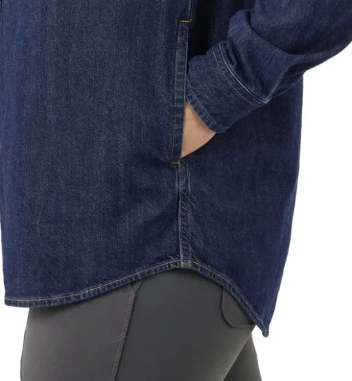 Carhartt Workwear Carhartt Midweight Denim L/S Shirt Zion naisten farkkupaita Clearance