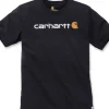 Carhartt Workwear Carhartt M's Core Logo T-Shirt Black Hot