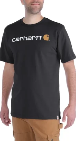 Carhartt Workwear Carhartt M's Core Logo T-Shirt Black Hot