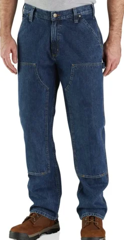Carhartt Workwear Carhartt M's Double-Front Logger Jean Canal Discount