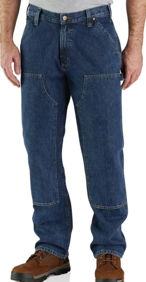 Carhartt Workwear Carhartt M's Double-Front Logger Jean Canal Discount