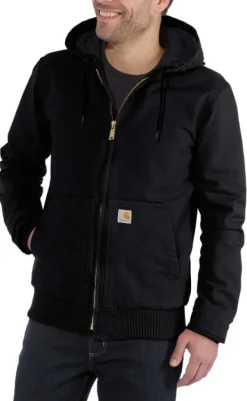 Carhartt Workwear Carhartt M's Duck Active Jacket Black Fashion