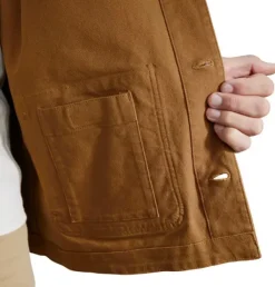 Carhartt M's Duck Loose Fit Chore Coat Carhartt® Brown-Carhartt Workwear Outlet