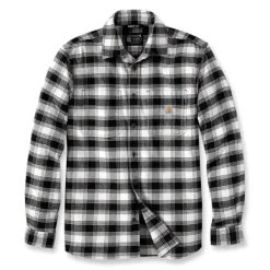 Carhartt M's Flannel L/S Plaid Shirt Malt-Carhartt Workwear New