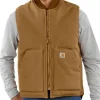 Carhartt Workwear Carhartt M's Insulated Rib Collar liivi Carhartt®, ruskea Best