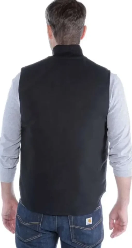 Carhartt M's Insulated Rib Collar liivi Carhartt® musta-Carhartt Workwear Sale
