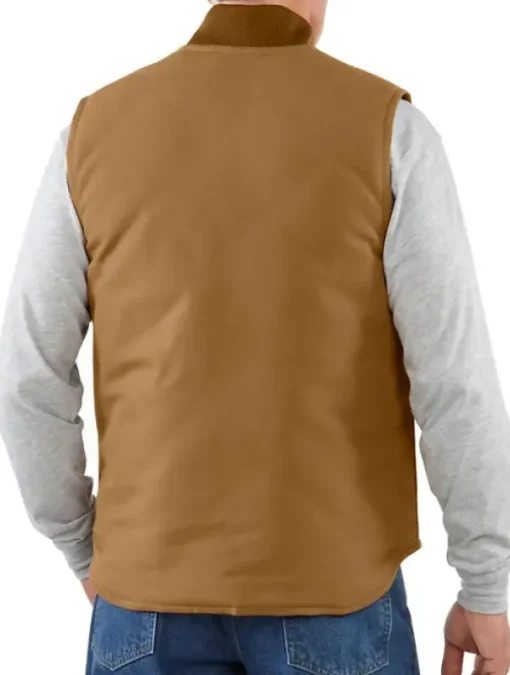 Carhartt Workwear Carhartt M's Insulated Rib Collar liivi Carhartt®, ruskea Best