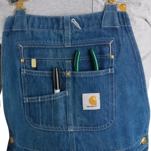 Carhartt Workwear Carhartt M's Loose Fit Denim Bib Overall Darkstone Clearance