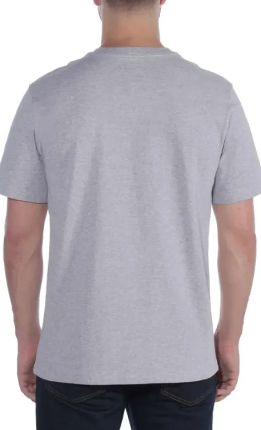 Carhartt Non-Pocket Short Sleeve t-paita, harmaa-Carhartt Workwear New