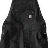 Carhartt Relaxed Fit Canvas Shortall naisten shortsit, Black-Carhartt Workwear New