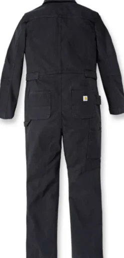 Carhartt Workwear Carhartt Relaxed Fit Canvas Coverall naisten haalarit, musta Clearance