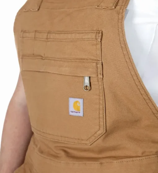 Carhartt Relaxed Fit Canvas Shortall naisten shortsit, Carhartt Brown-Carhartt Workwear Sale