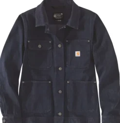 Carhartt Relaxed Fit Denim Jacket Basin naisten farkkutakki-Carhartt Workwear Sale