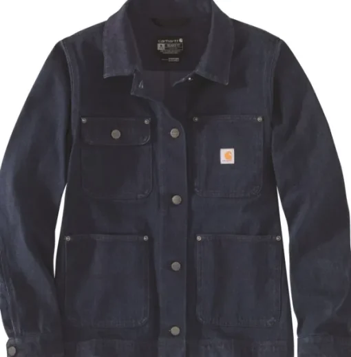 Carhartt Relaxed Fit Denim Jacket Basin naisten farkkutakki-Carhartt Workwear Sale