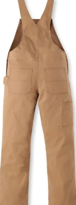 Carhartt Relaxed Fit Denim Bib Overal naisten haalarit, Carhartt® Brown-Carhartt Workwear Hot