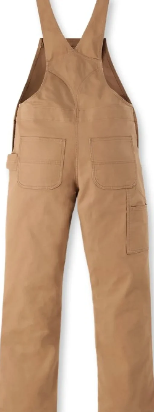 Carhartt Relaxed Fit Denim Bib Overal naisten haalarit, Carhartt® Brown-Carhartt Workwear Hot