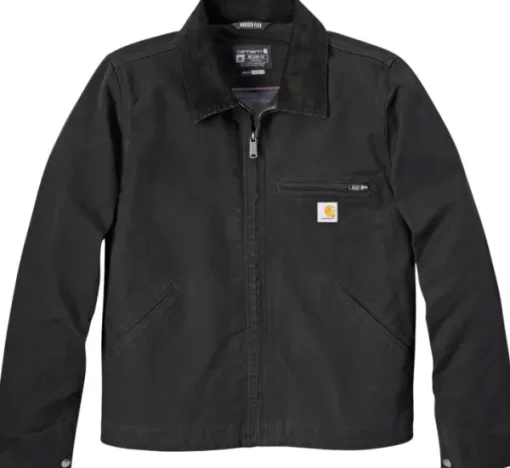 Carhartt Relaxed Fit Duck Detroit Jacket takki, Black-Carhartt Workwear Best