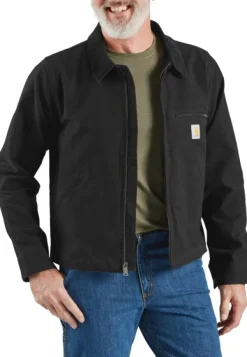 Carhartt Relaxed Fit Duck Detroit Jacket takki, Black-Carhartt Workwear Best