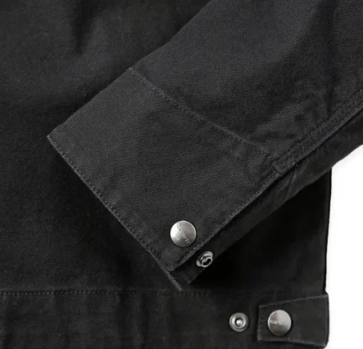 Carhartt Relaxed Fit Duck Detroit Jacket takki, Black-Carhartt Workwear Best