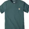 Carhartt Workwear Pocket S/S T-Shirt paita, Frosted Green Fashion