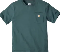 Carhartt Workwear Pocket S/S T-Shirt paita, Frosted Green Fashion