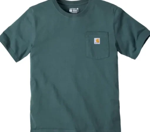 Carhartt Workwear Pocket S/S T-Shirt paita, Frosted Green Fashion