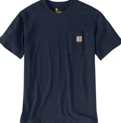 Pocket t-paita, tummansininen-Carhartt Workwear Hot