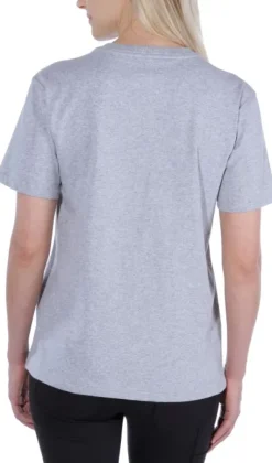 Pocket S/S T-Shirt naisten t-paita, harmaa-Carhartt Workwear Sale