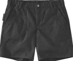 Carhartt Workwear Carhartt W's Relaxed Fit Canvas Work Short Black Best