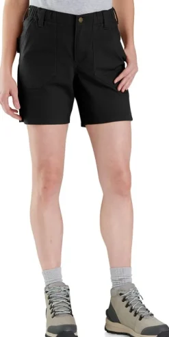 Carhartt Workwear Carhartt W's Relaxed Fit Canvas Work Short Black Best