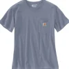 Carhartt W's Workwear Pocket S/S T-Shirt Wisteria Heather-Carhartt Workwear Hot