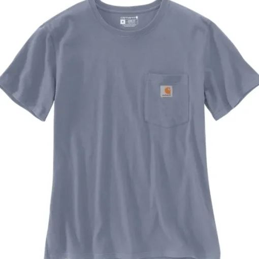 Carhartt W's Workwear Pocket S/S T-Shirt Wisteria Heather-Carhartt Workwear Hot