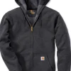 Carhartt Zip Hooded Sweatshirt Carbon Heather-Carhartt Workwear New