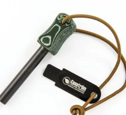 Casström Kipinärauta Vihreä Micarta Sale
