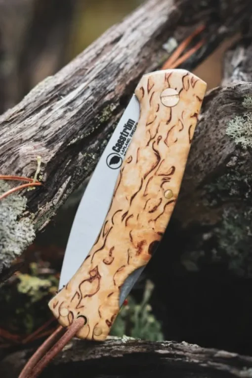 Casström Lars Fält Lock Back Folding Knife N690 taittopuukko New