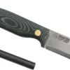 Casström No.8 SFK Grön Micarta veitsi tuluksilla New